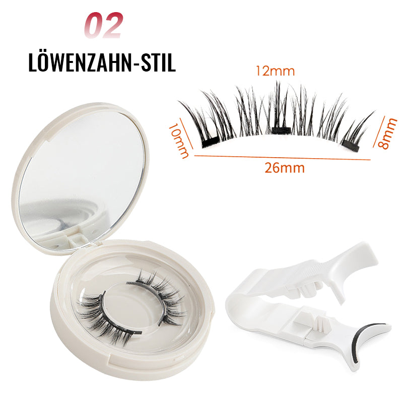 (💖 Heißer Verkauf: Kaufen Sie 2 und sparen Sie 17 %) Dobshow™ Magnetische falsche Wimpern