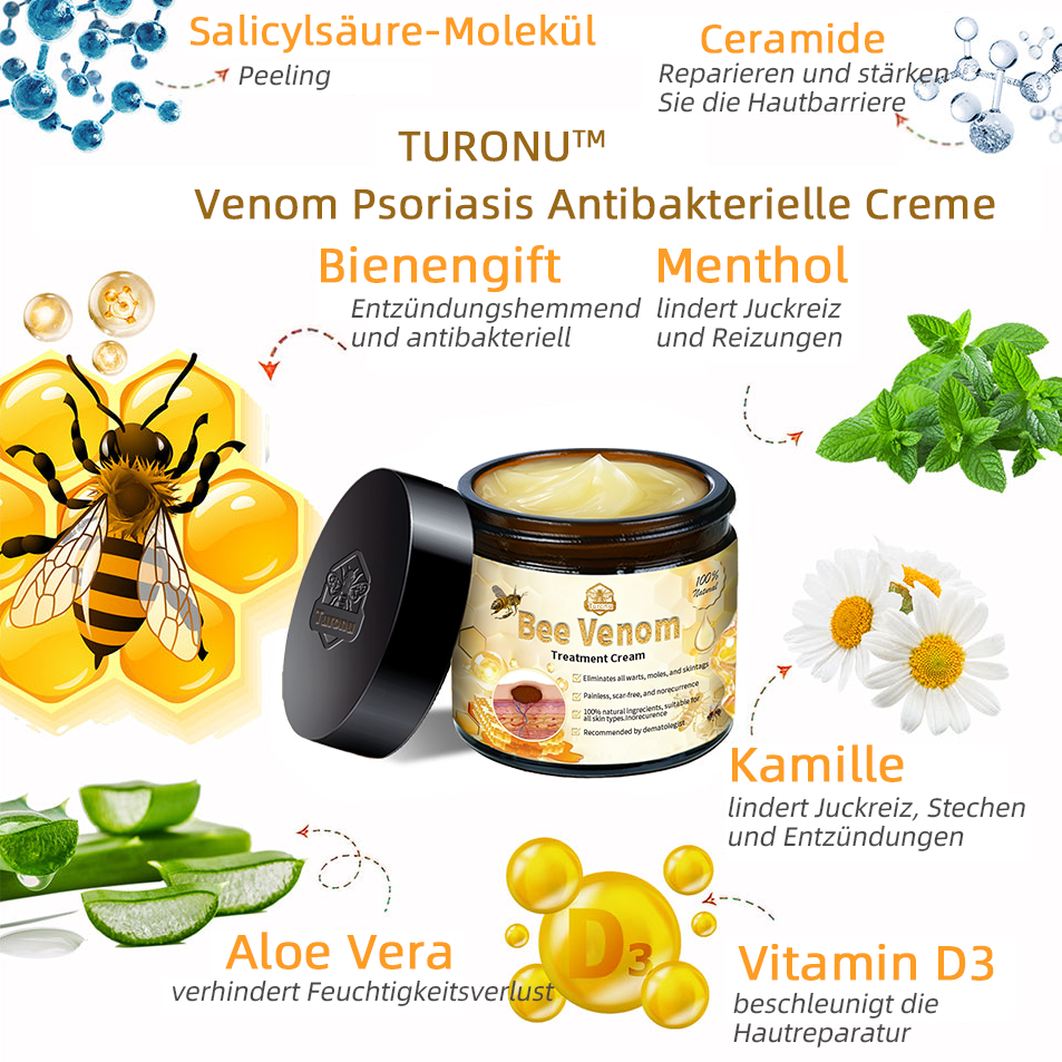 💎Turonu™ Bienengift Hautpflegecreme( BfArM Deutschland)💎
