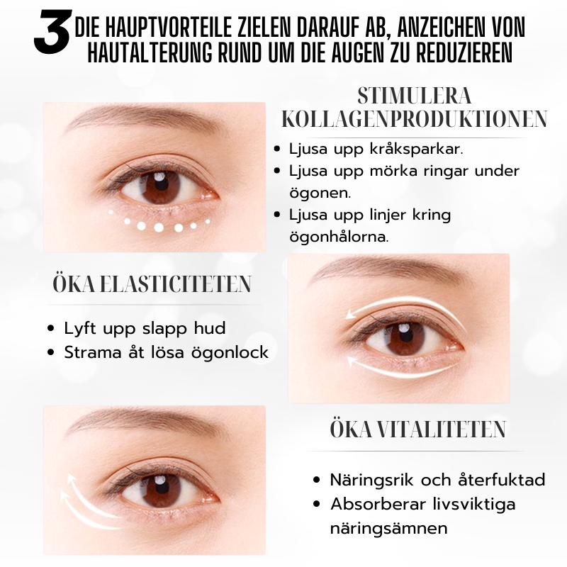 WE.Beauti™ Niacinamid Augenerwachen Gel