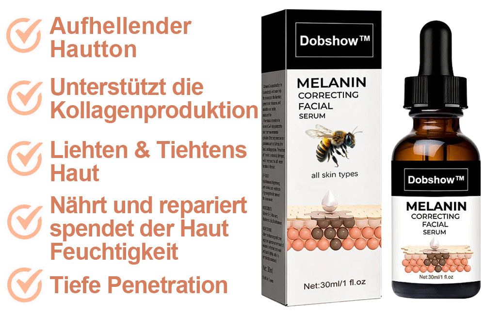 ✨🤩Schnelle Dunkle Flecken Entferner- Dobshow™ Melanin-korrigierendes Gesichtsserum💫
