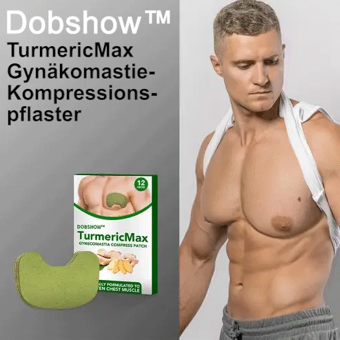 Dobshow™ TurmericMax Gynäkomastie-Kompressionspflaster🍃💪