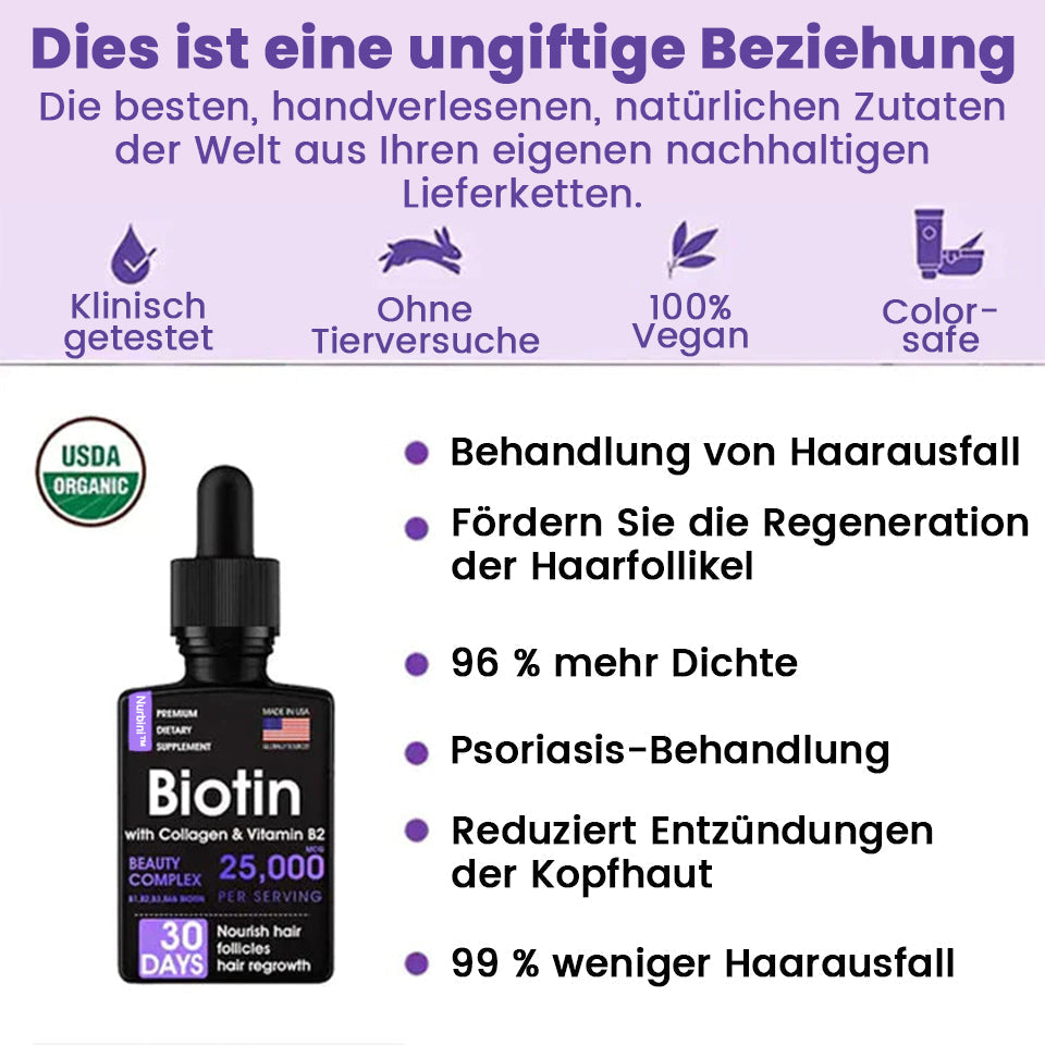 Nurbini™Gouttes de croissance des cheveux réparatrices des follicules pileux