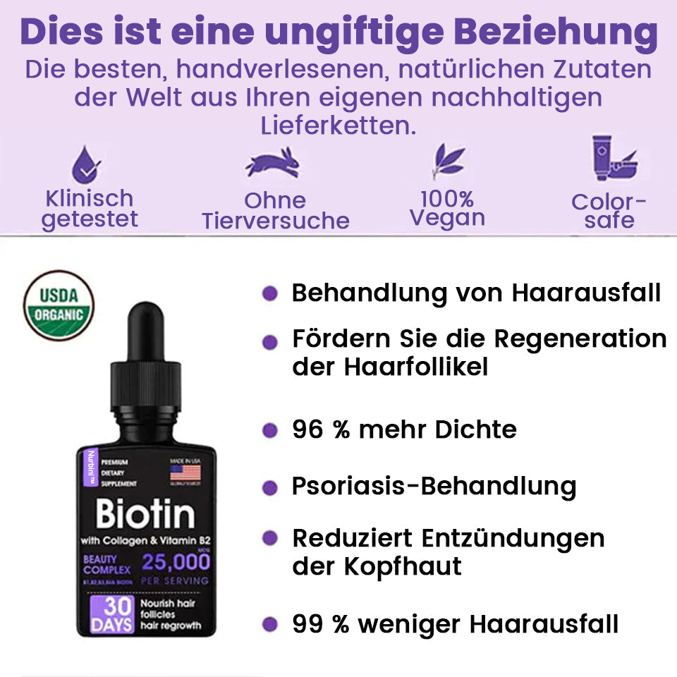 Nurbini™Gouttes de croissance des cheveux réparatrices des follicules pileux