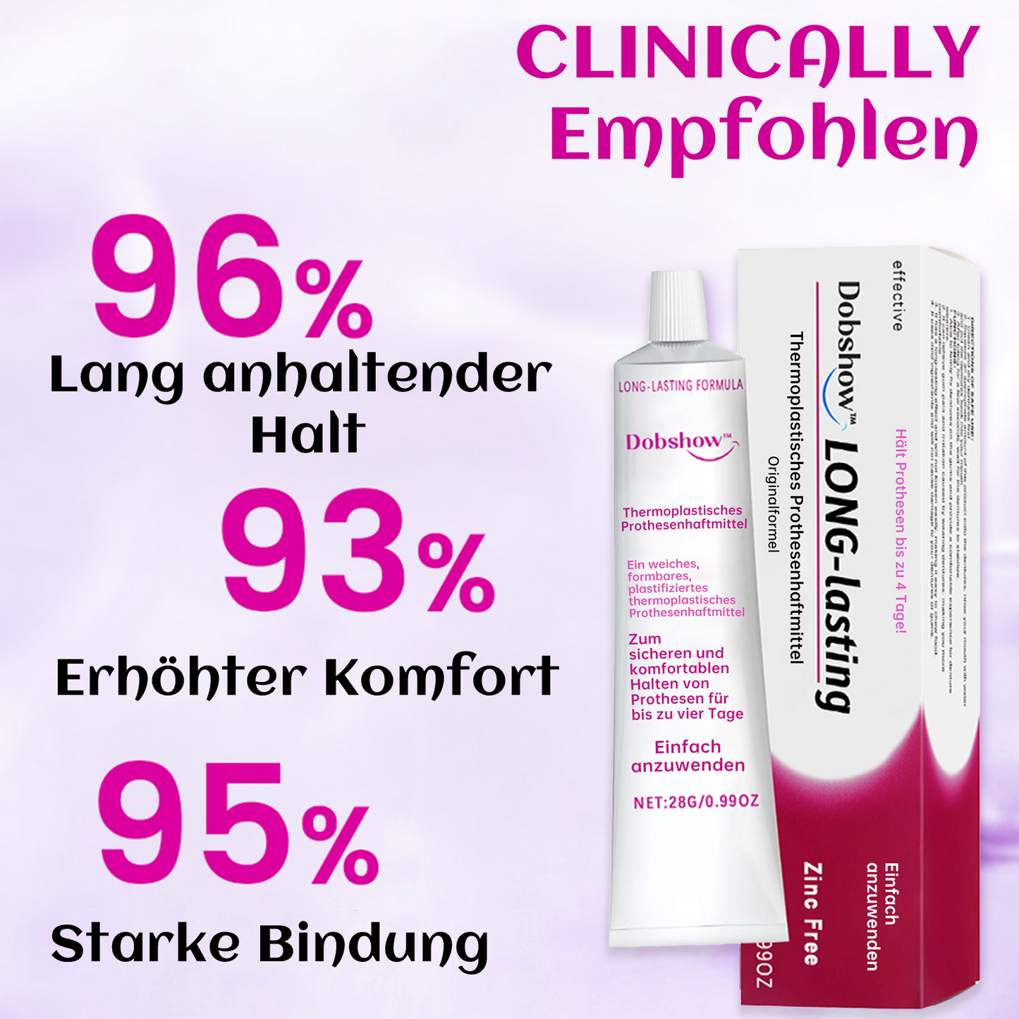 Dobshow™🔥WINTER SALE🔥- 𝕤𝕒𝕧𝕖 𝕦𝕡 𝕥𝕠 -𝟞𝟝% 🅾🅵🅵 Thermoplastischer Gebisskleber