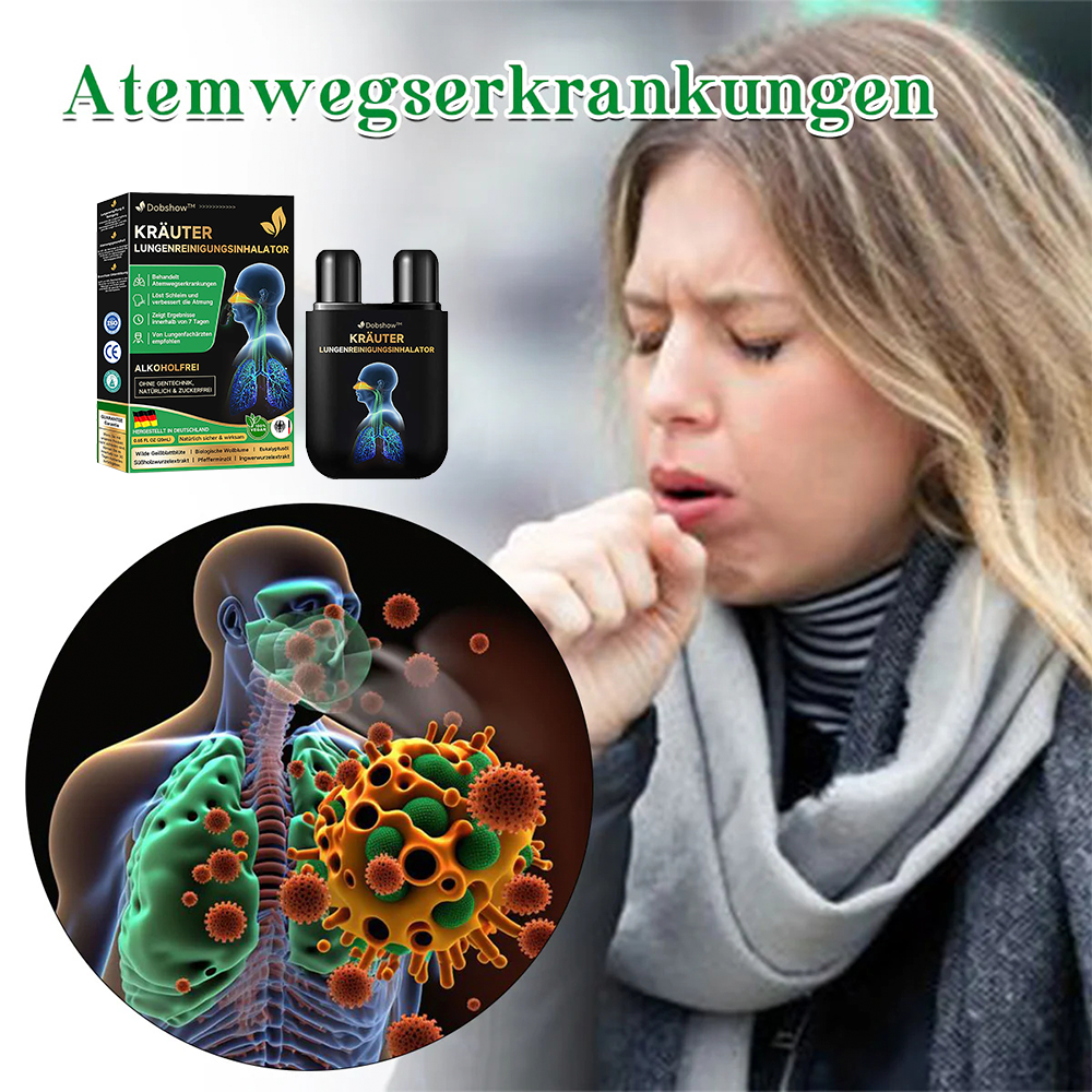 Dobshow™ 🧑⚕️herbal Lungenreinigungs-Inhalator🍃🍃