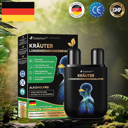 Dobshow™ 🧑⚕️herbal Lungenreinigungs-Inhalator🍃🍃