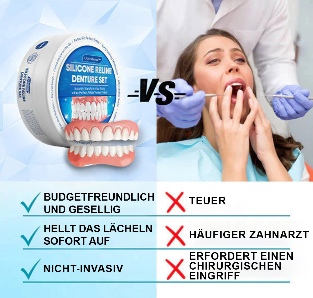 Dobshow ™ Silicone Reline Denture Set(⏰Limited time discount Last 30 minutes⏰)