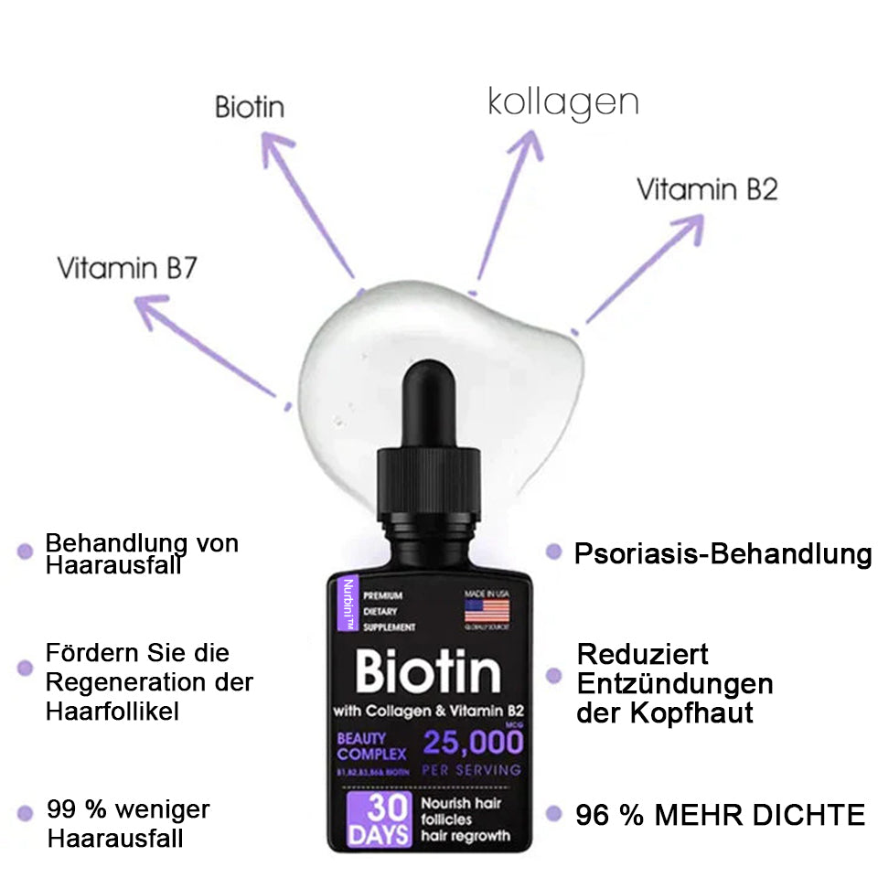 Nurbini™Gouttes de croissance des cheveux réparatrices des follicules pileux