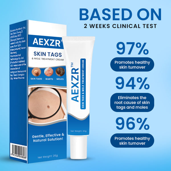 AEXZR™ Creme zur Behandlung von Hautflecken und Muttermalen