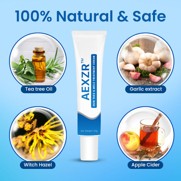 AEXZR™ Creme zur Behandlung von Hautflecken und Muttermalen