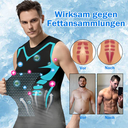 đ„2024 Neue Shapewear-Weste, bequemer und atmungsaktiver Eisseidenstoff, schafft einen perfekten Körper fĂŒr MĂ€nner