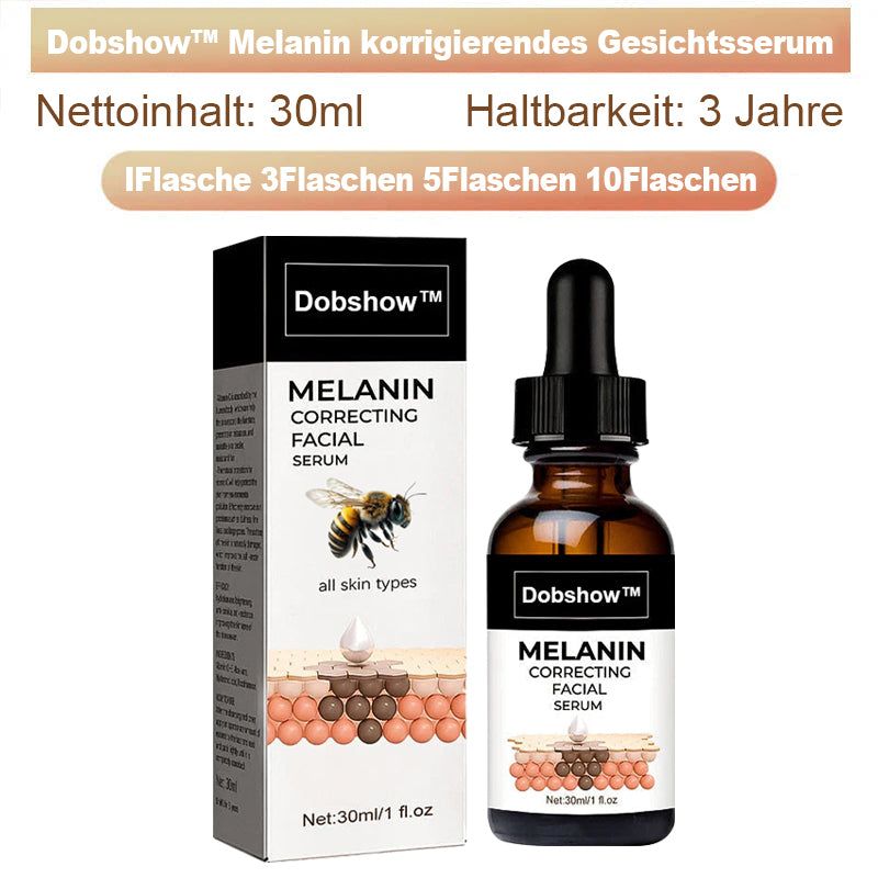 ✨🤩Schnelle Dunkle Flecken Entferner- Dobshow™ Melanin-korrigierendes Gesichtsserum💫
