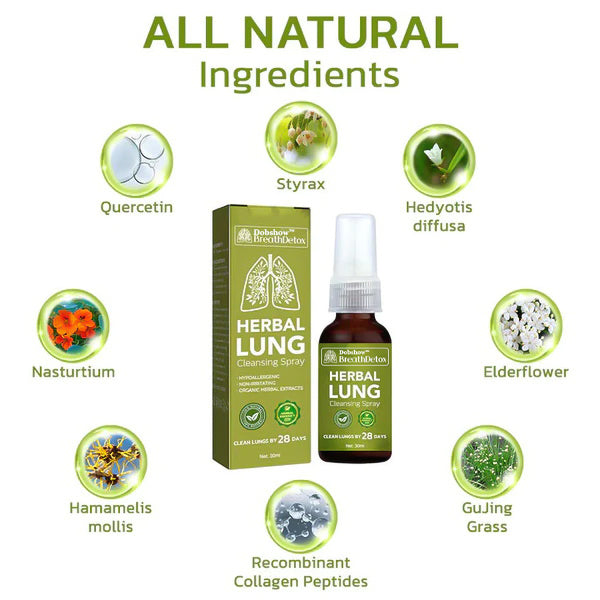 Dobshow™ BreathDetox Kräuter-Lungenreinigungsspray