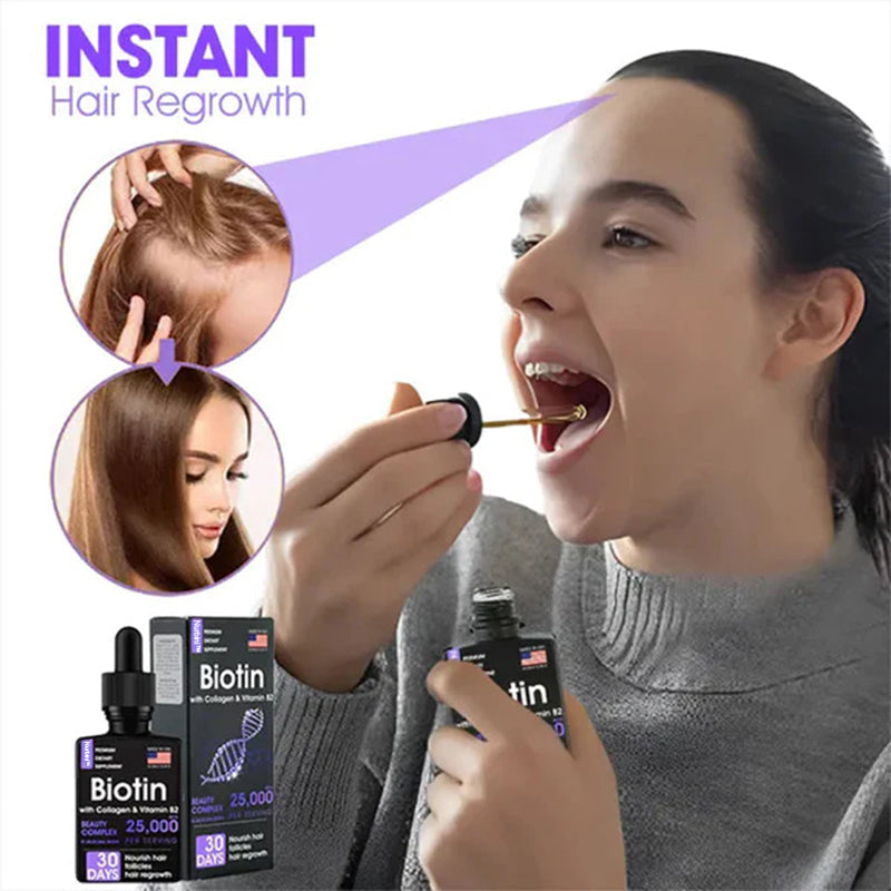 Nurbini™Gouttes de croissance des cheveux réparatrices des follicules pileux