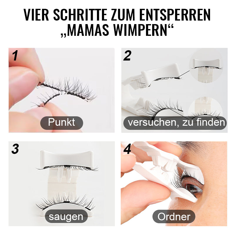 (💖 Heißer Verkauf: Kaufen Sie 2 und sparen Sie 17 %) Dobshow™ Magnetische falsche Wimpern