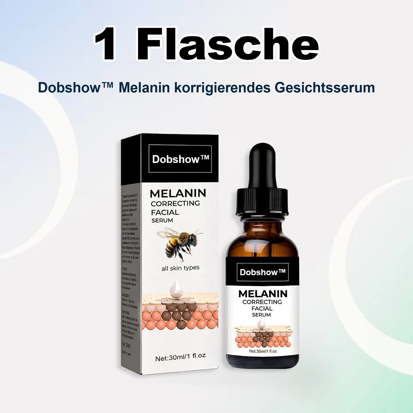 ✨🤩Schnelle Dunkle Flecken Entferner- Dobshow™ Melanin-korrigierendes Gesichtsserum💫
