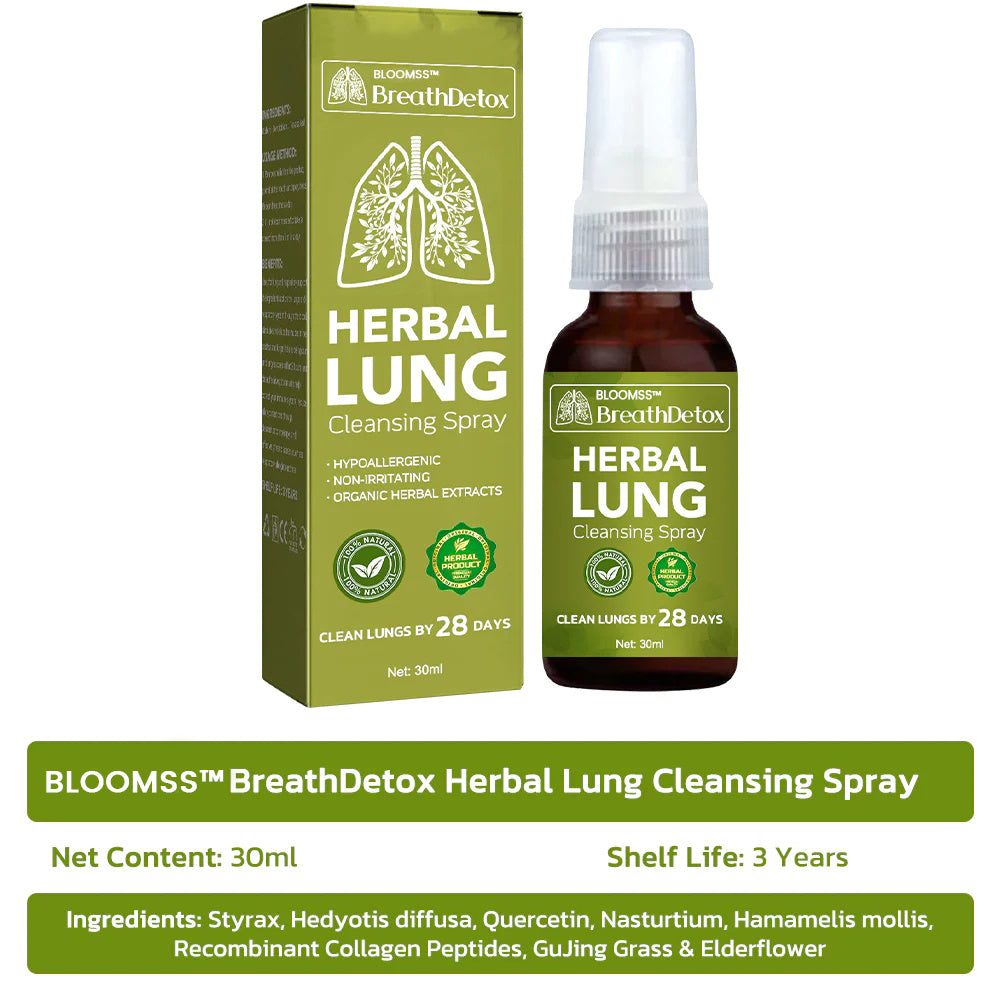 Dobshow™ BreathDetox Kräuter-Lungenreinigungsspray