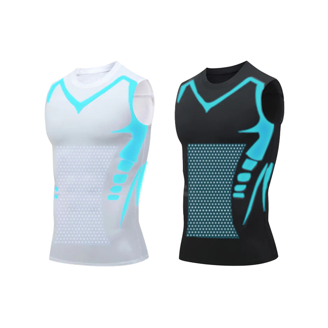 đ„2024 Neue Shapewear-Weste, bequemer und atmungsaktiver Eisseidenstoff, schafft einen perfekten Körper fĂŒr MĂ€nner