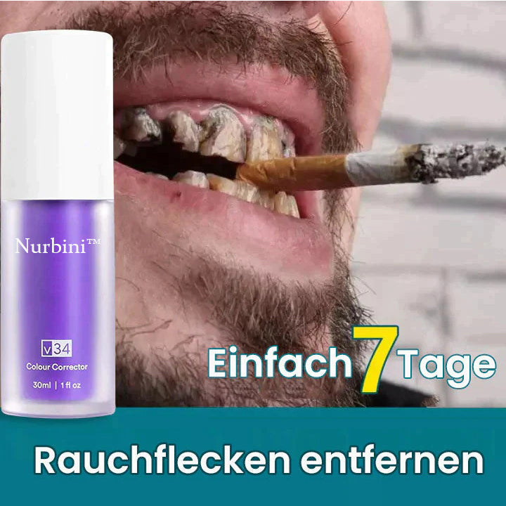 Nurbini™ Rein pflanzliches Zahnweiß-Mousse