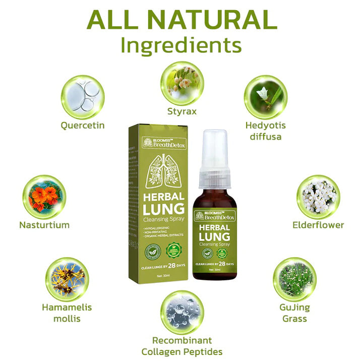 Dobshow™ BreathDetox Kräuter-Lungenreinigungsspray