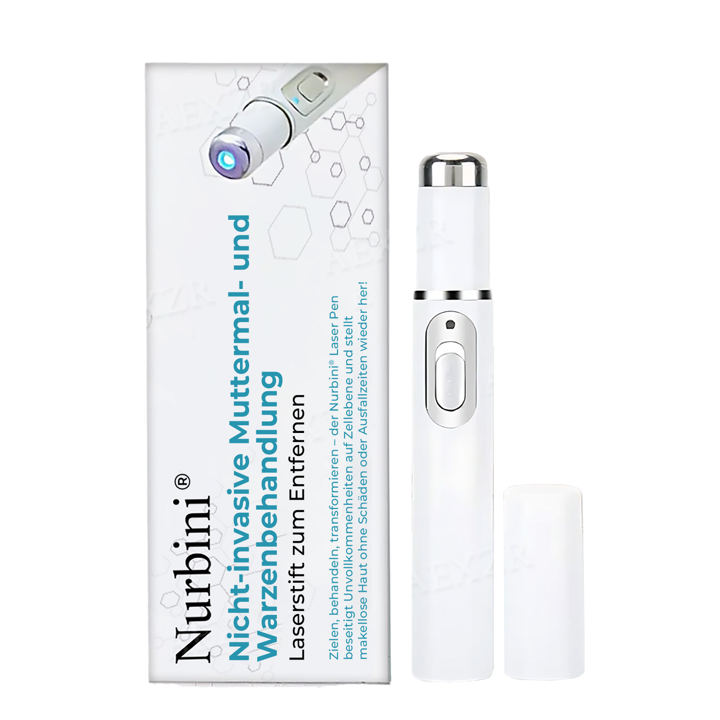 ✨✨Nurbini® Nicht-invasiver Laser-Stift zur Entfernung von Muttermalen und Warzen✨