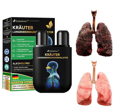 🐵✅Offizieller Shop|🔥Dobshow™ Kräuter-Lungenreinigungsinhalator 👨⚕️BfArM-certification(💝 LETZTER TAG 50% RABATT 💝)