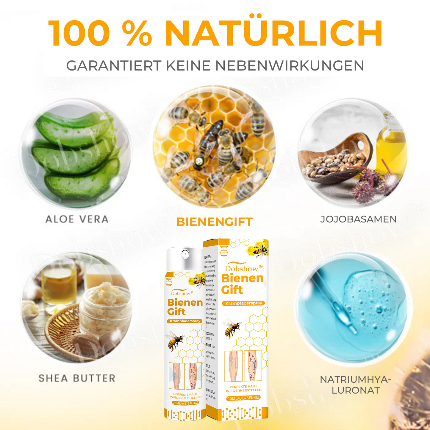 Dobshow® Bienengift Krampfaderspray