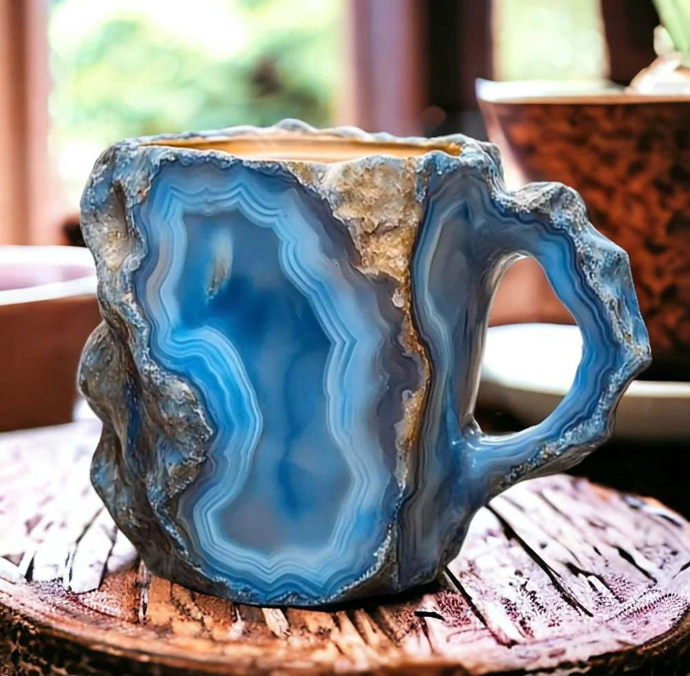 🌲Frühjahrs-Weihnachtsverkauf ✨️2024 Neue Kaffeetassen aus Mineralkristall☕