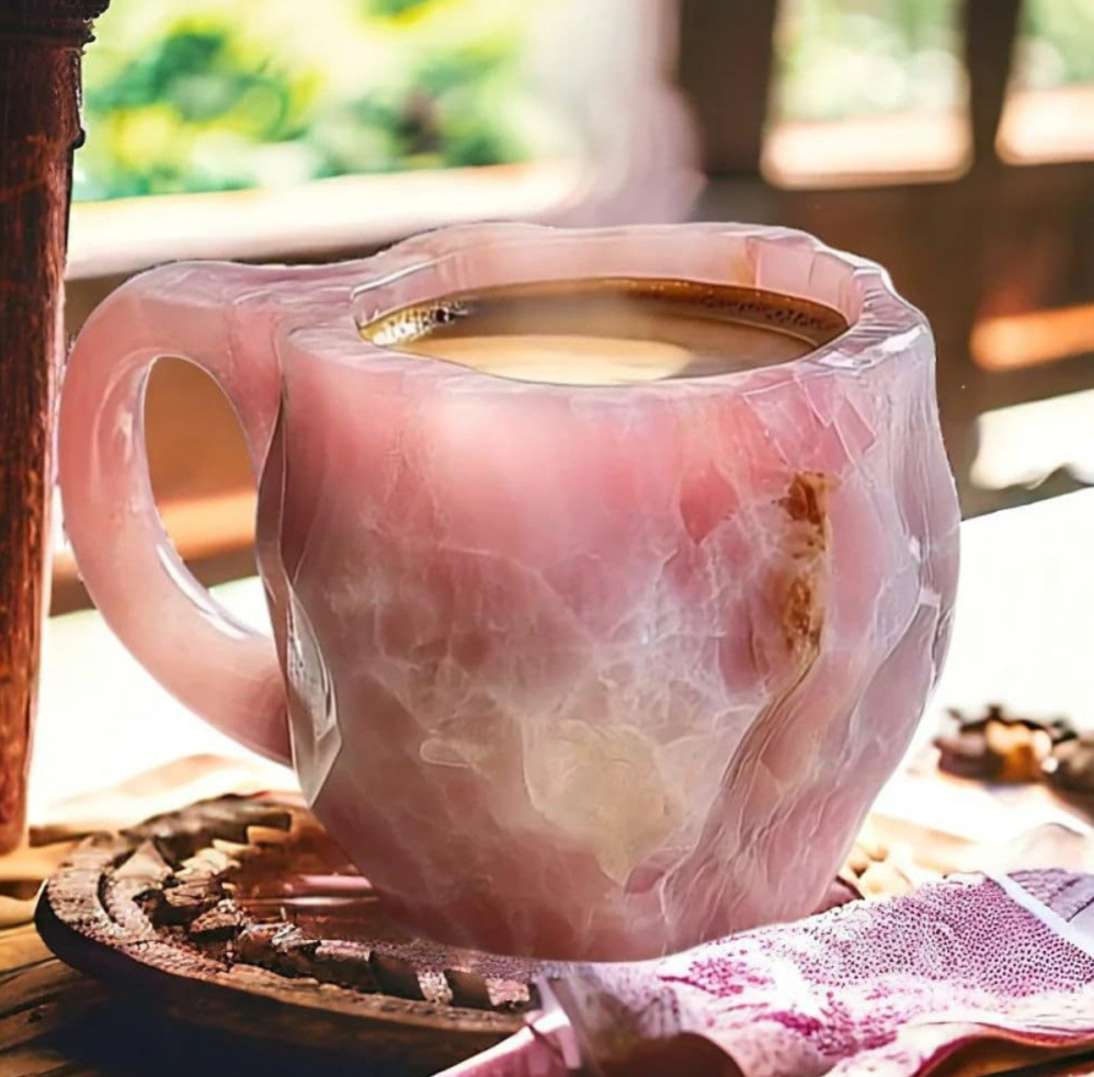 🌲Frühjahrs-Weihnachtsverkauf ✨️2024 Neue Kaffeetassen aus Mineralkristall☕