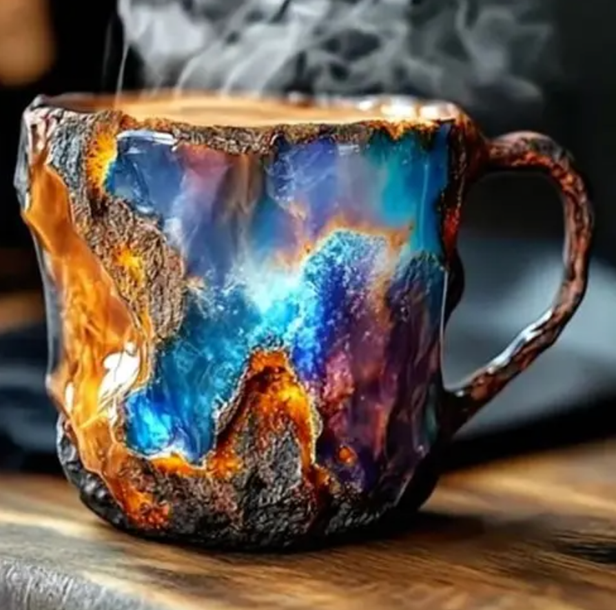 🌲Frühjahrs-Weihnachtsverkauf ✨️2024 Neue Kaffeetassen aus Mineralkristall☕