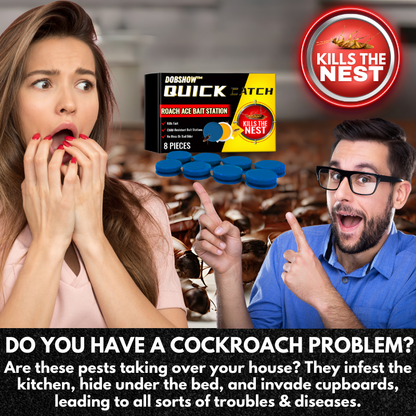 ✨Dobshow™ QuikCatch Killer RoachAce Köderstation👍🏡✨