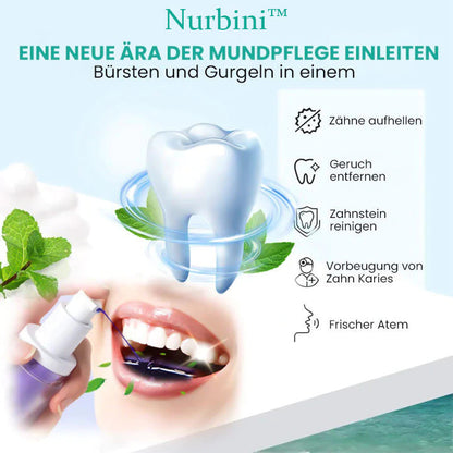 Nurbini™ Rein pflanzliches Zahnweiß-Mousse