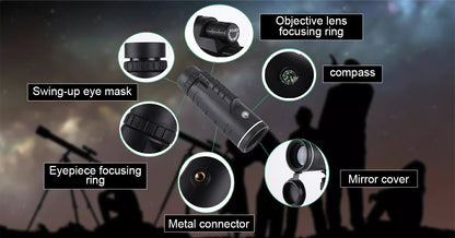 🔭 NOWORDUP™🔭  500X Nachtsicht Ultra-Portables Teleskop 🌠