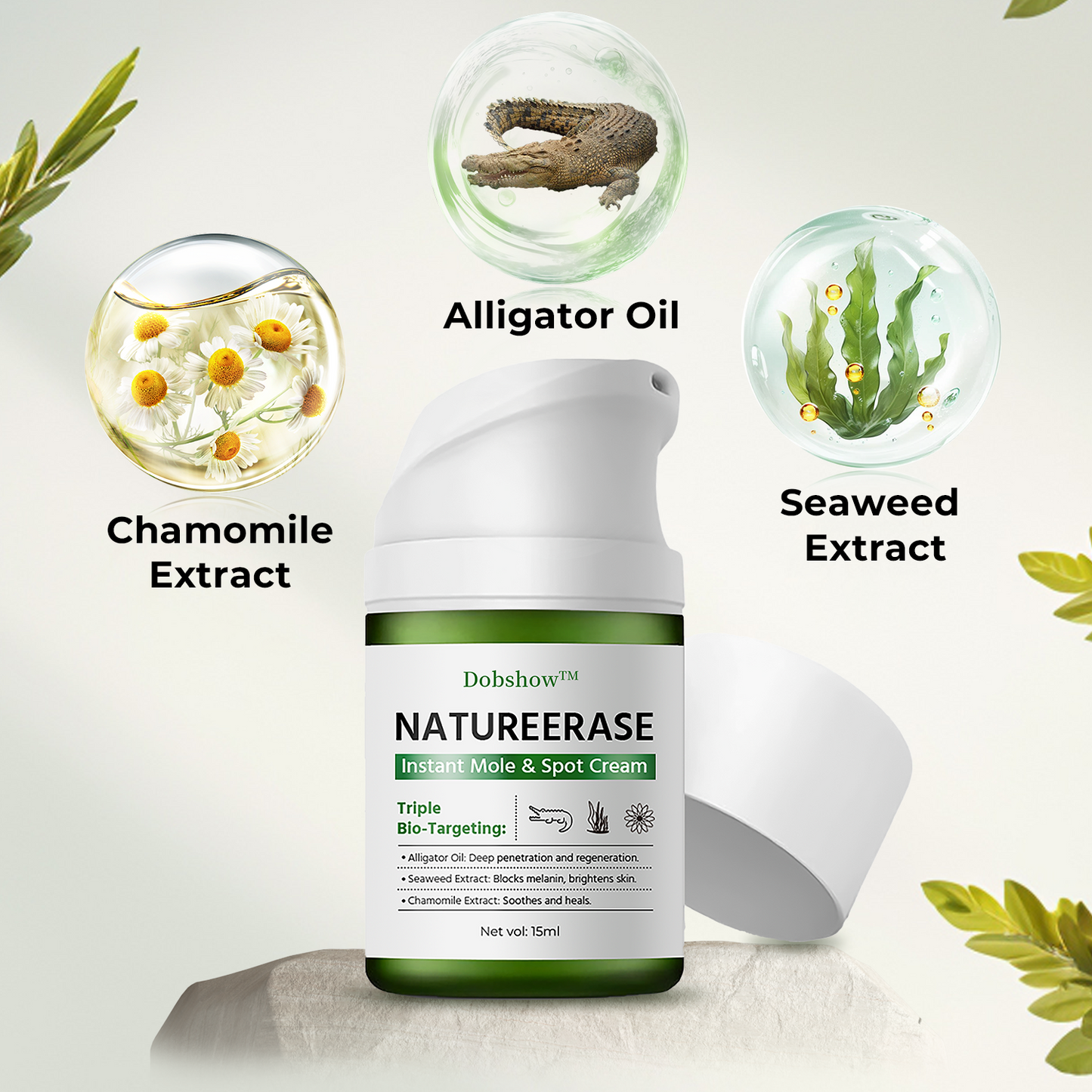 ✅ Official store: Dobshow™ NatureErase Instant Mole & Spot Cream