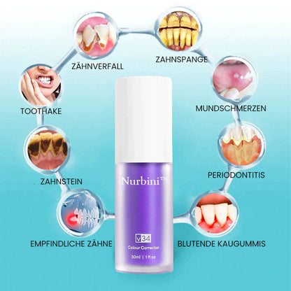 Nurbini™ Rein pflanzliches Zahnweiß-Mousse