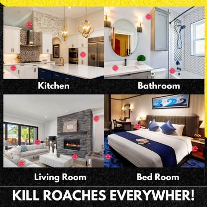 ✨Dobshow™ QuikCatch Killer RoachAce Köderstation👍🏡✨
