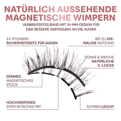 Dobshow™ Makellose magnetische Wimpern✨