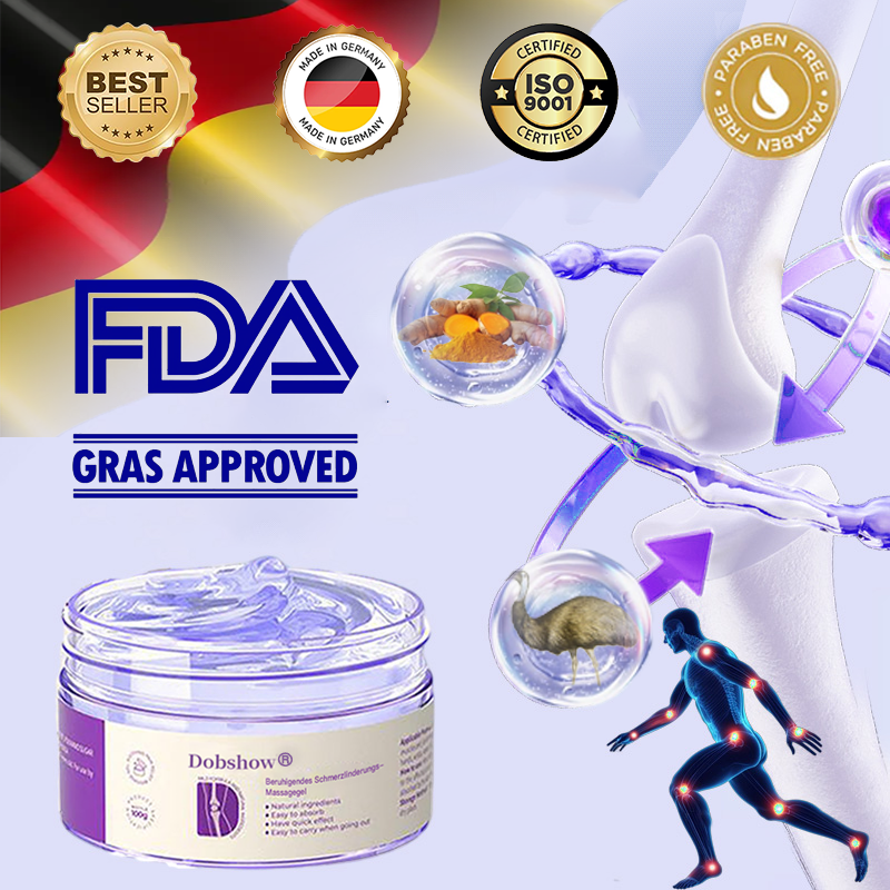Dowshow® Gelenkschmerz Gel—— Kurkuma Extrakt & Emuöl  👨‍⚕️Anerkannt von der Deutschen Gesellschaft für Orthopädie und Unfallchirurgie （DGOU）👨‍⚕️