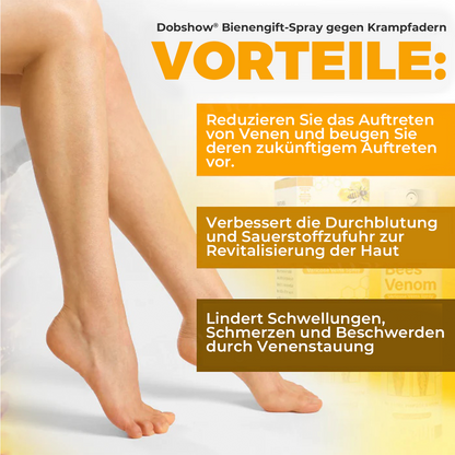 Dobshow® Bienengift Krampfaderspray