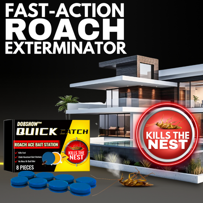 ✨Dobshow™ QuikCatch Killer RoachAce Köderstation👍🏡✨