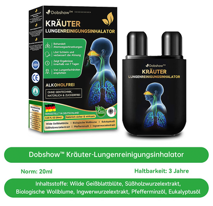 Dobshow™ 🧑‍⚕️herbal Lungenreinigungs-Inhalator🍃🍃