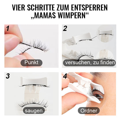 (💖 Heißer Verkauf: Kaufen Sie 2 und sparen Sie 17 %) Dobshow™ Magnetische falsche Wimpern