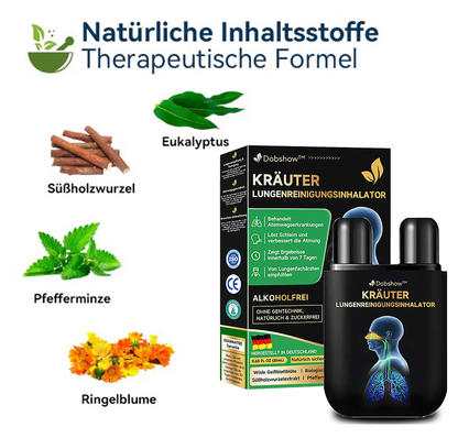 Dobshow™ 🧑‍⚕️herbal Lungenreinigungs-Inhalator🍃🍃