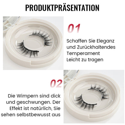 (💖 Heißer Verkauf: Kaufen Sie 2 und sparen Sie 17 %) Dobshow™ Magnetische falsche Wimpern