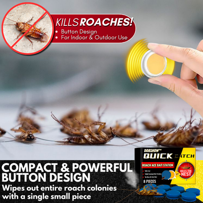 ✨Dobshow™ QuikCatch Killer RoachAce Köderstation👍🏡✨