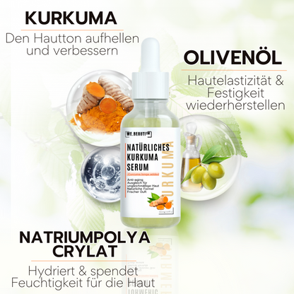 WE.Beauti™ Kurkuma Naturserum