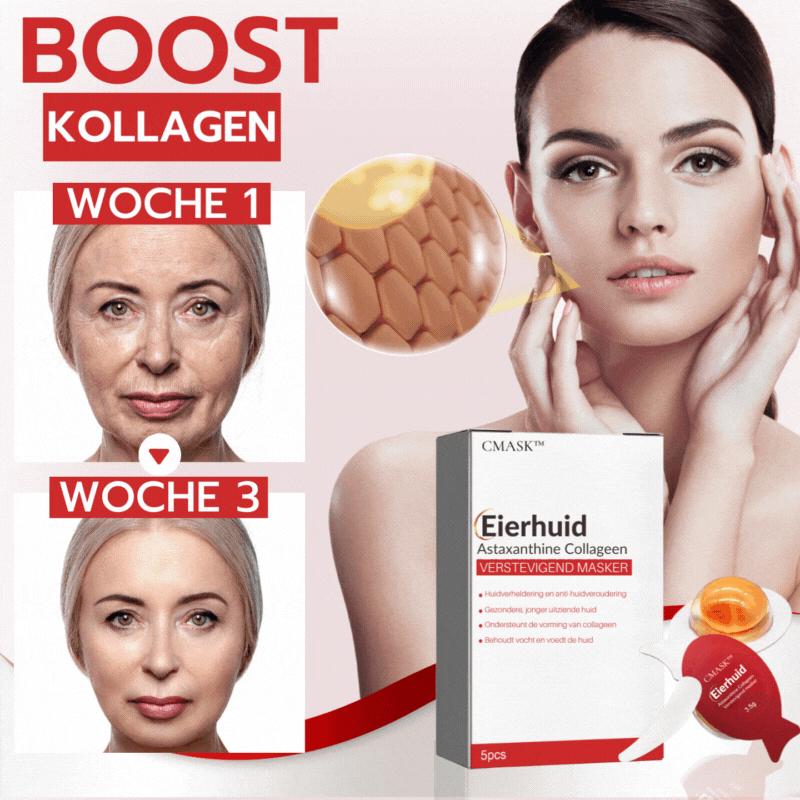 CMASK™ EggSkin Astaxanthin Collagen Firming Mask